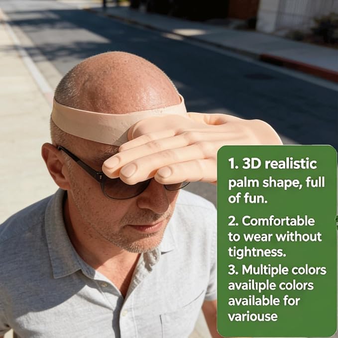 Hand Shaped Sun Guard Gag Gift